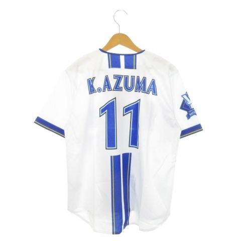 #11 ☆新品未使用☆横浜ベイスターズ Oサイズ ホームレプユニ 投手 克樹 東 #11 ★新品未使用★横浜ベイスターズ 東 O ホームレプユニ 投手 克樹 応援グッズ