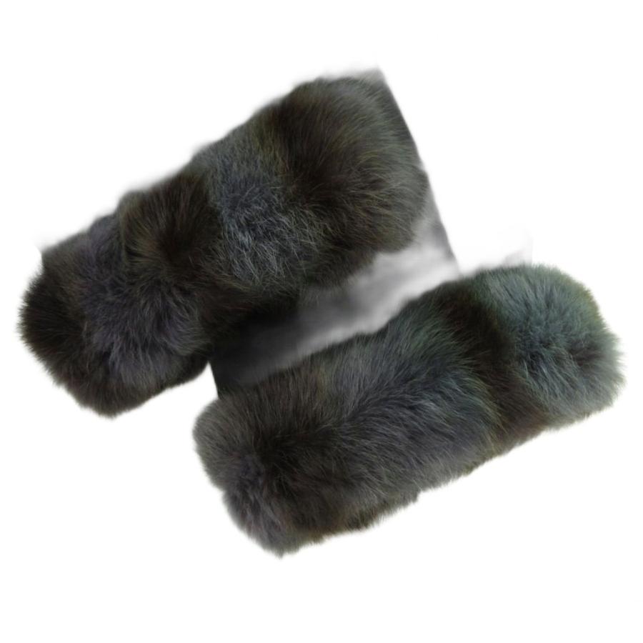 バルマン BALMAIN リバーシブル コート ロング シルク ラビットファー