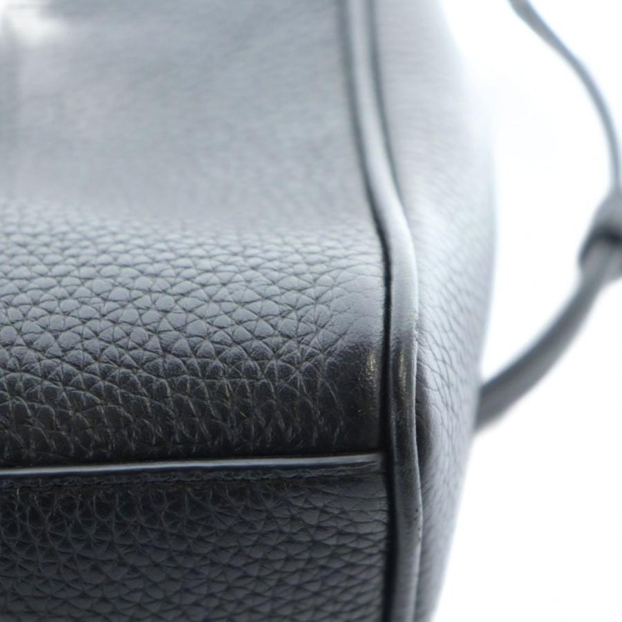 【中古】トリーバーチ TORY BURCH ショルダーバッグ 斜めがけ レザー ダブルTロゴ 黒 ブラック ■GY11 /MQ TORY BURCH（トリーバーチ） ショルダーバッグ 斜めがけ レザー ダブル