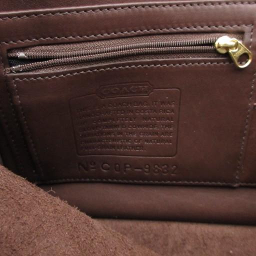 【中古】コーチ COACH 9832 オールドコーチ セカンドバッグ クラッチ ターンロック フラップ レザー 茶 ブラウン COACH（コーチ） COACH 9832 オールドコーチ セカンドバッグ クラッチ