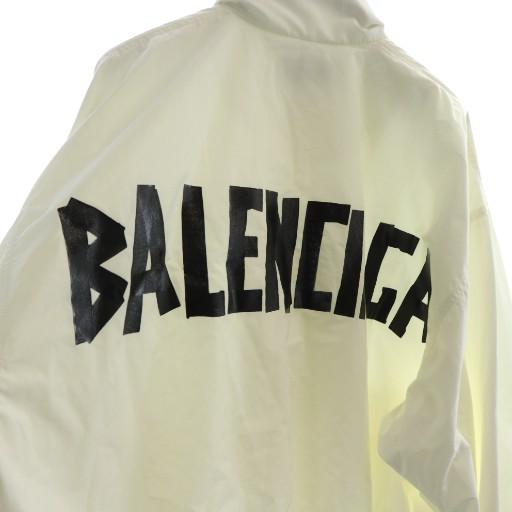 BALENCIAGA（バレンシアガ） テープバックロゴジップアップブルゾン