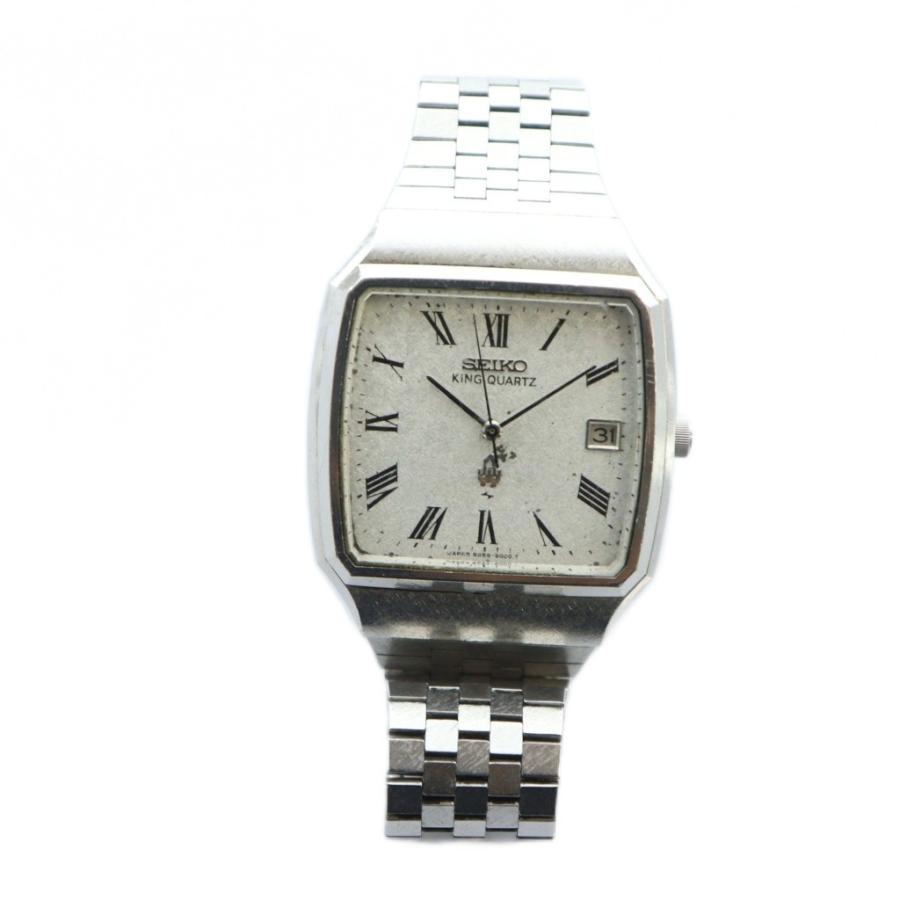 SEIKO キングクォーツ 5855-5000 文字盤ブラウン 稼働品 Yahoo!オークション -「キングクォーツ 5855-5000」の落札相場・落札価格
