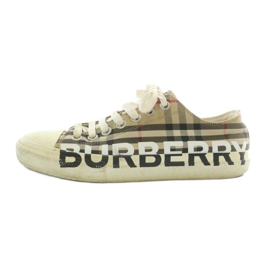 BURBERRY（バーバリー） スニーカー キャンバス ラバー ローカット
