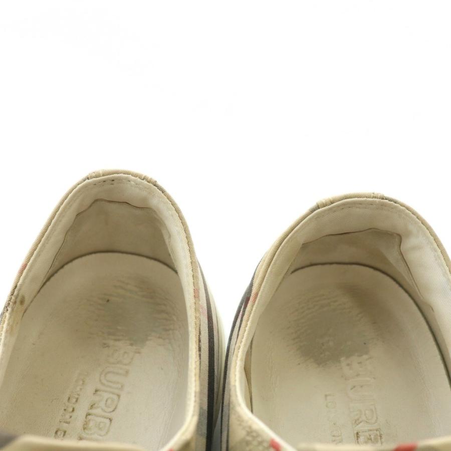 BURBERRY（バーバリー） スニーカー キャンバス ラバー ローカット