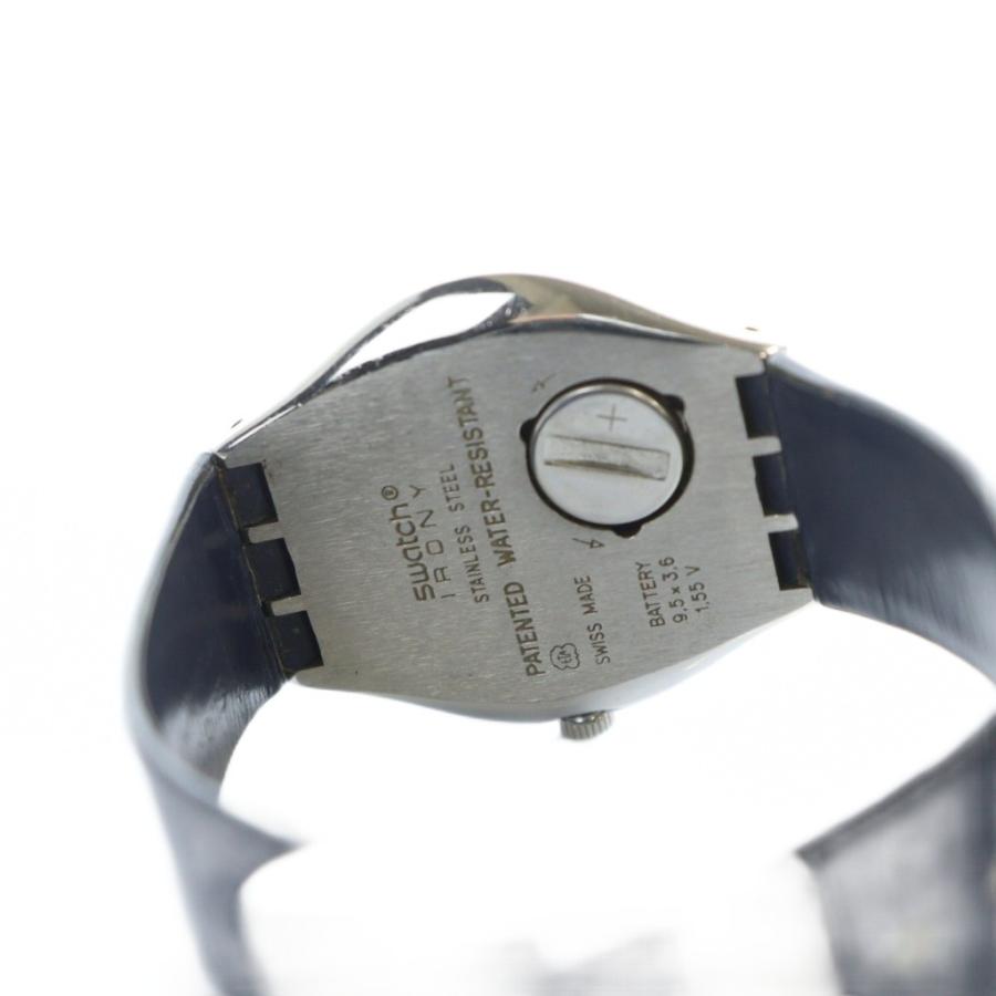 スウォッチ 腕時計 ウォッチ クォーツ カレンダー付き 青文字盤 シルバー色 スウォッチ SWATCH 腕時計 ウォッチ クォーツ カレンダー付き 青文字盤