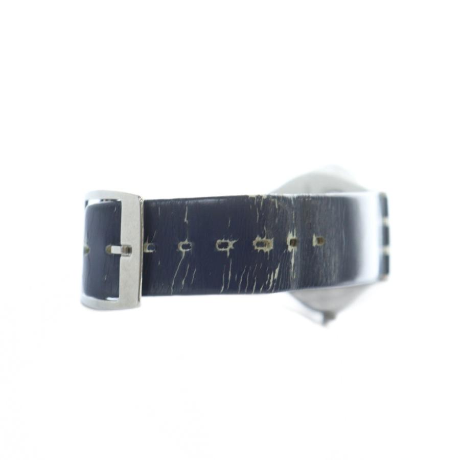 スウォッチ SWATCH 腕時計 ウォッチ クォーツ カレンダー付き 青文字盤