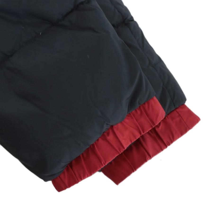 【中古】モンクレール MONCLER PESSAC ペサック ダウンジャケット ナイロン ムートン付け衿 ジップアップ 6 紺 MONCLER（モンクレール） MONCLER PESSAC ペサック ダウンジャケット