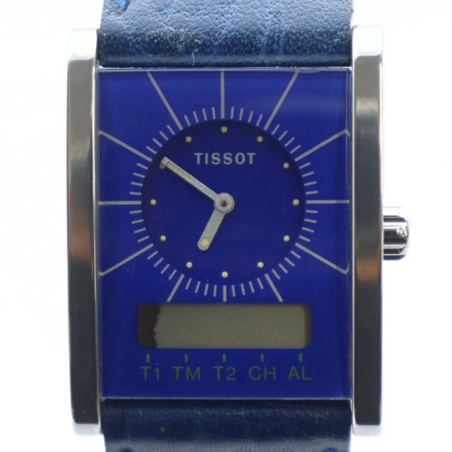 d*g様 自動巻き時計　ティソ　不動品 ティソ TISSOT ジャンク品 D377 腕時計 ウォッチ クォーツ アナデジ
