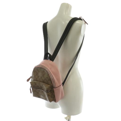 COACH（コーチ） リュックサック デイパッグ ミニ PVC レザー