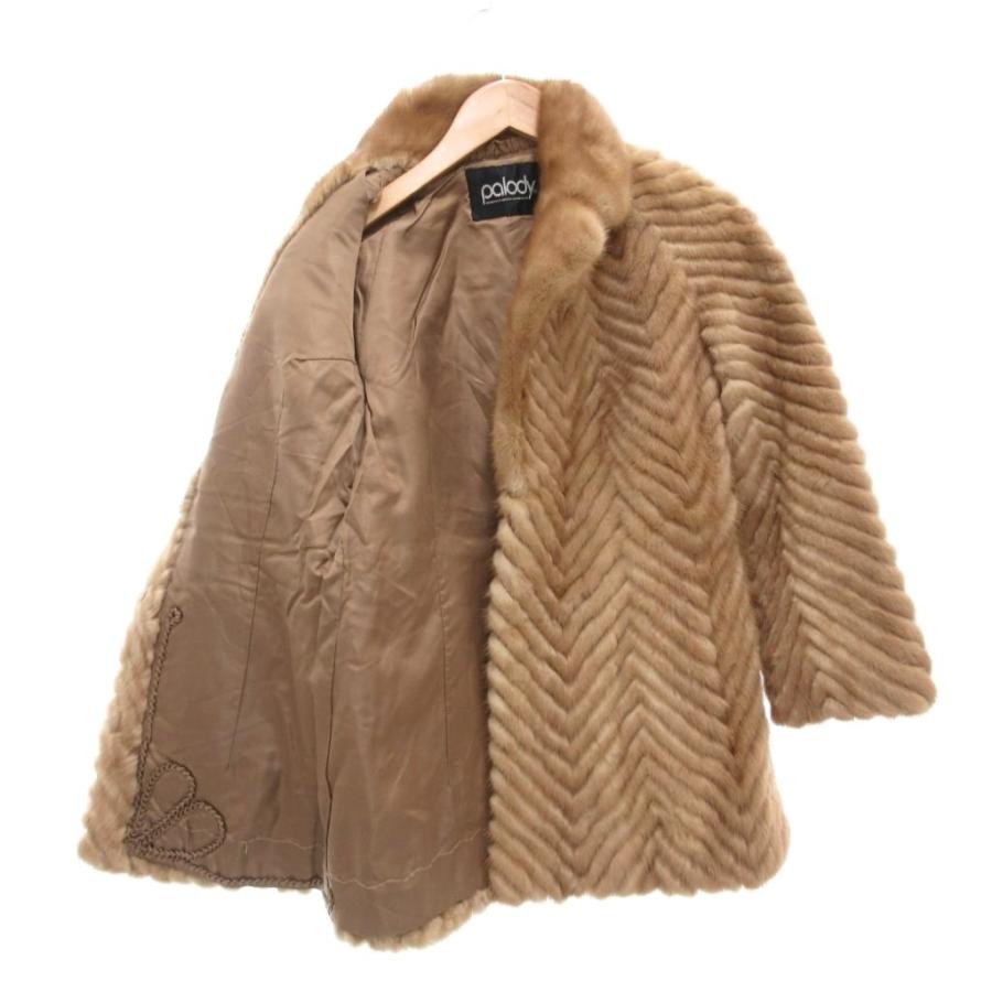 パロディー palody MITSUKOSHI ファーコート 9 毛皮 ミンクファー