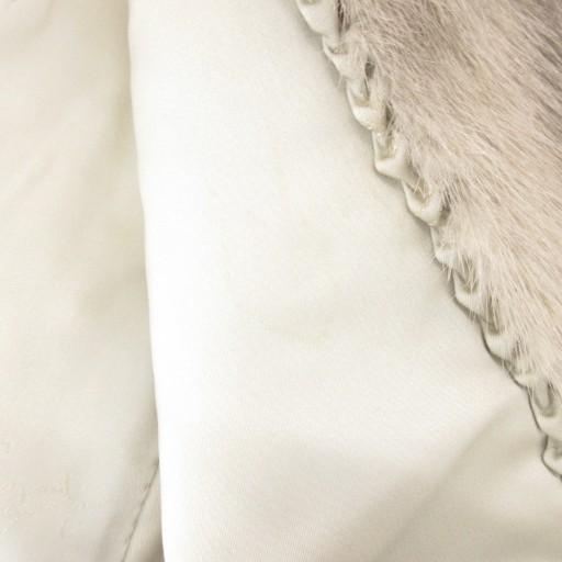 ノーブランド サファイアミンクファー コート 9 毛皮 ミドル ハーフ丈