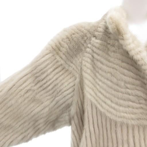 サガミンク SAGA MINK 銀サガ サファイアミンク ファー コート LL 毛皮