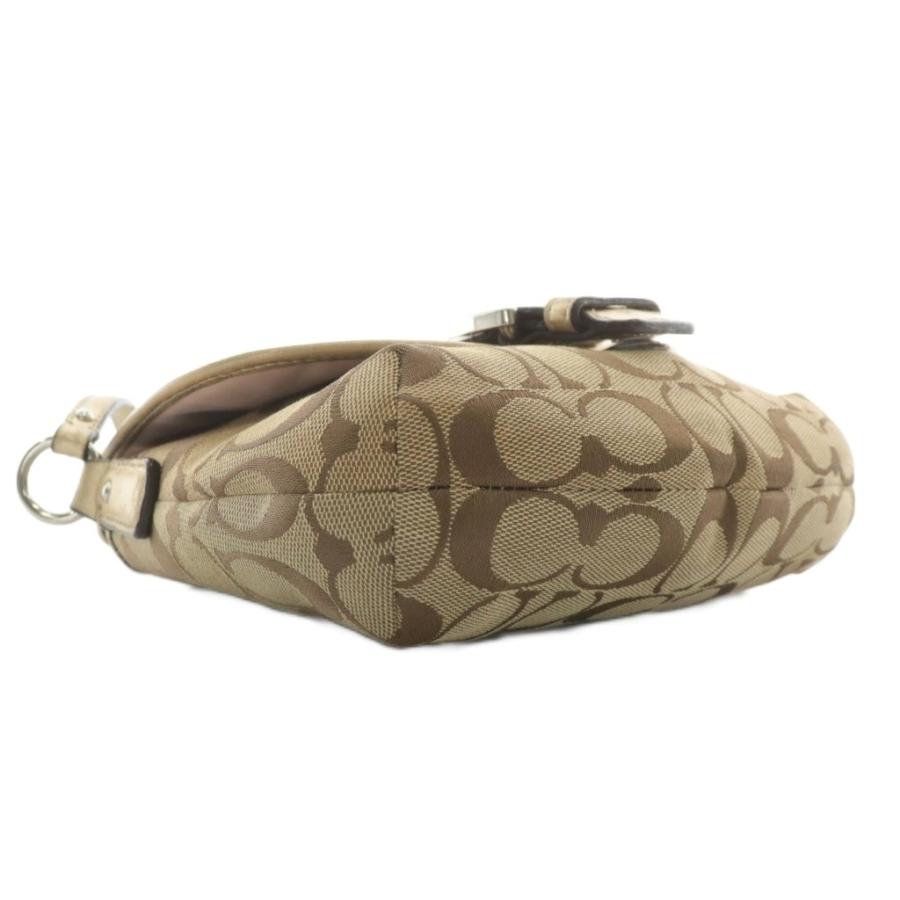 COACH（コーチ） ショルダーバッグ キャンバス レザー シグネチャー 総