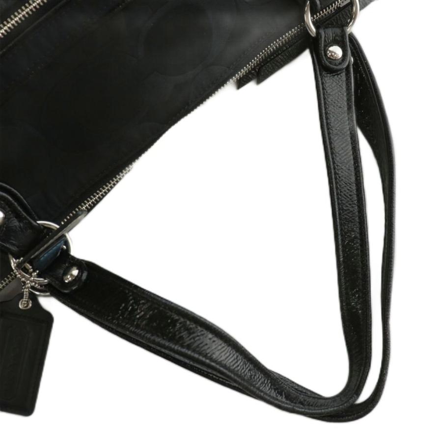 COACH（コーチ） トートバッグ キャンバス レザー シグネチャー 総柄
