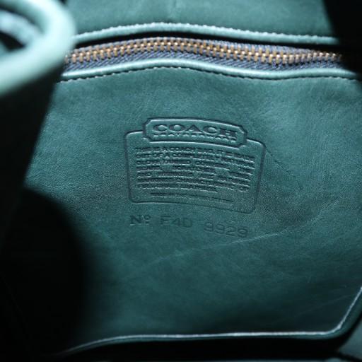 【中古】コーチ COACH オールドコーチ 9952 USA製 ショルダー バッグ 斜めがけ レザー 緑 グリーン レディース COACH（コーチ） オールドコーチ 9952 USA製 ショルダー バッグ 斜