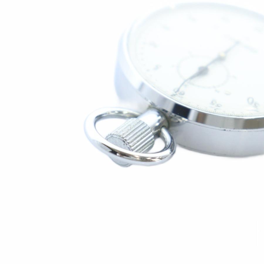 セイコー 88-5061 ストップウォッチ 時計 白文字盤 ロゴ シルバー色 セイコー SEIKO 88-5061 ストップウォッチ 白文字盤 ロゴ シルバー色