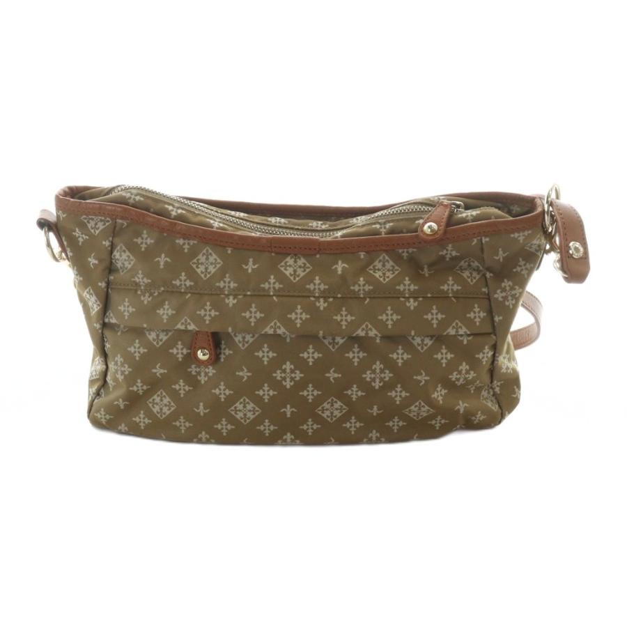 未使用 russet ラシット 型押モノグラム レザーショルダーバッグ ブラウン russet（ラシット） ショルダーバッグ - ブラウン レディース