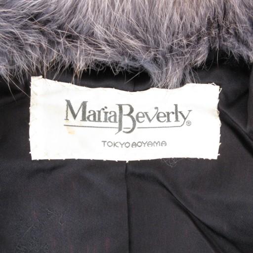 マリアベバリー Maria Beverly ファーコート 11 毛皮 フォックスファー