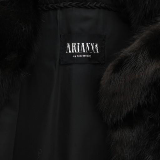 アリアンナ ARIANNA MITSUKOSHI ミンクファーコート 毛皮 ロング丈 11