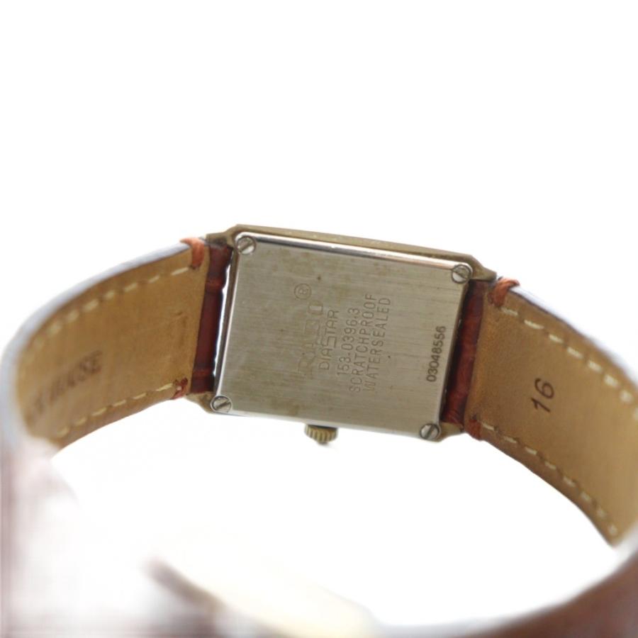ラドー RADO 153.0396.3 腕時計 ウォッチ クォーツ スクエア ロゴ