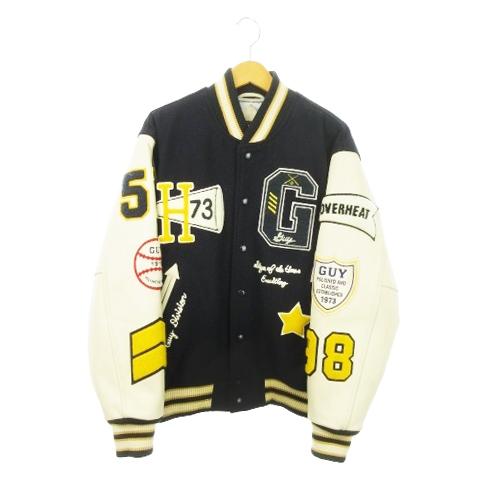 ガイ Guy Polished and Classic ジャケット スタジャン 中綿 切替