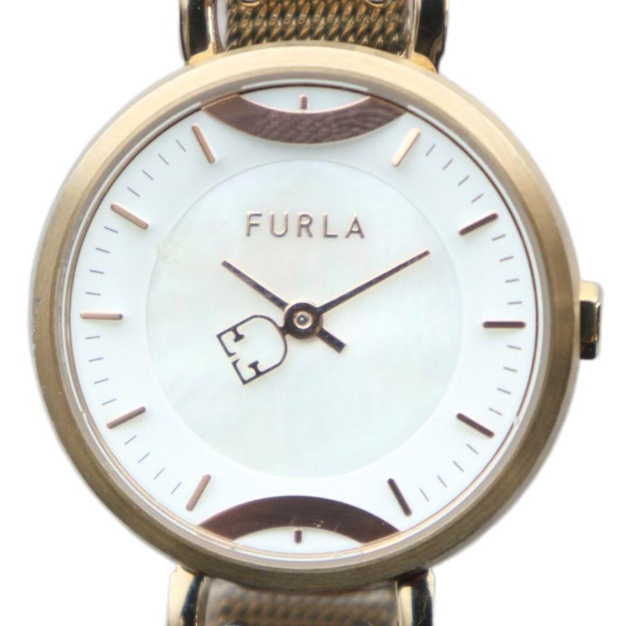 FURLA（フルラ） 腕時計 ウォッチ クォーツ シェル文字盤 ロゴ