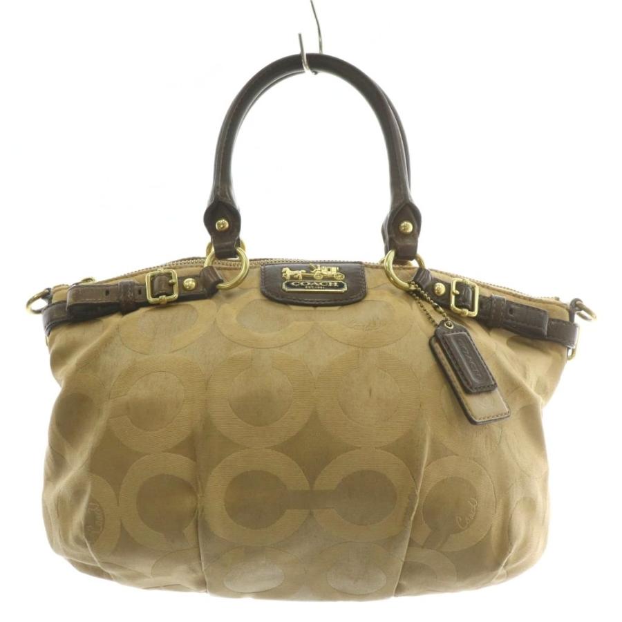 COACH（コーチ） オプアート ハンドバッグ ワンショルダー 2WAY 