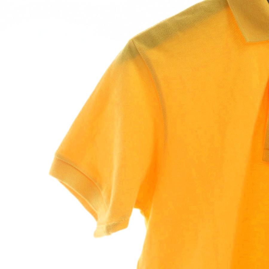 FRED PERRY（フレッドペリー） ポロシャツ カットソー 半袖 ロゴ S 黄