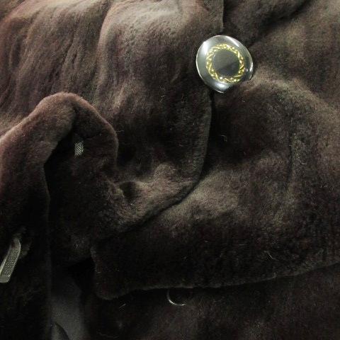 ☆美品☆銀サガ　サガミンク　シェアードミンク　ファーコート　ミドル丈　毛皮コート サガミンク SAGA MINK 銀サガ ファーコート シェアードミンクファー