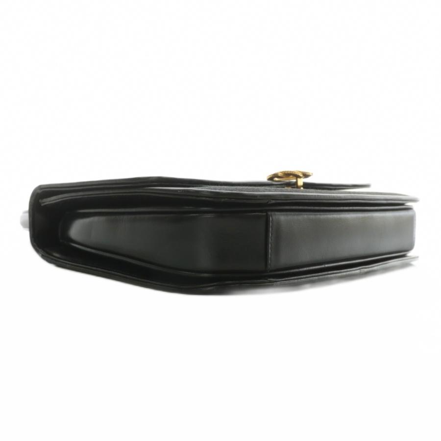 コンテス Comtesse ハンドバッグ ホースヘアー レザー ゴールド金具 黒