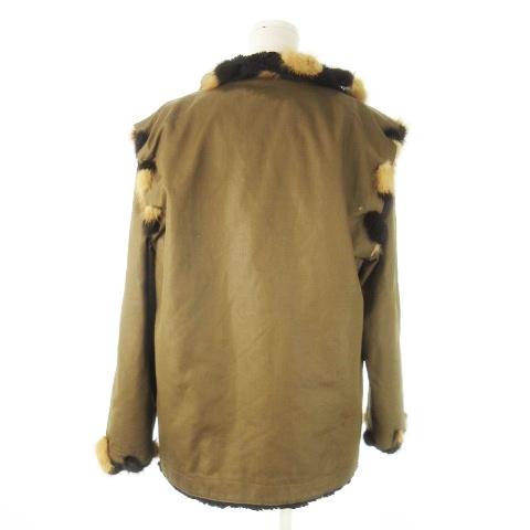 PARIENNE パリエンヌ ミンク ジャケットコート パリエンヌ PARIENNE トッパーコート ショート丈 ミンクファー 毛皮 裏