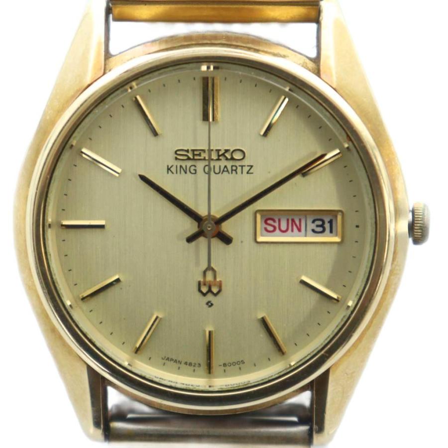 稼働品 SEIKO KING QUARTZ 腕時計 セイコー キングクォーツ SEIKO KING QUARTZ セイコー キング クォーツ実働