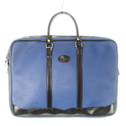 ワコウ WAKO 和光 ブリーフケース 書類カバン ビジネス PVC レザー 革  