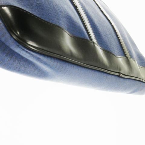 【中古】ワコウ WAKO 和光 ブリーフケース 書類カバン ビジネス PVC レザー 革 ロゴ型押し 青 ブルー /CK19 ■GY11 ワコウ WAKO 和光 ブリーフケース 書類カバン ビジネス PVC レザー 革