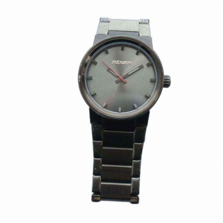 ニクソン NIXON THE CANNON 腕時計 ウォッチ クォーツ ロゴ 黒 