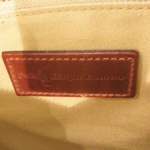 ポロ ラルフローレン POLO RALPH LAUREN ボストンバッグ PVC レザー