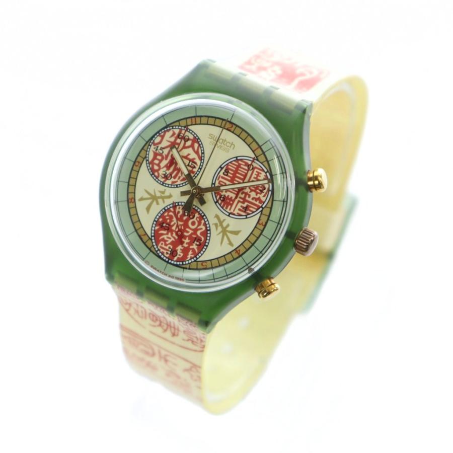 スウォッチ SWATCH SCG108 腕時計 ウォッチ クォーツ クロノグラフ 