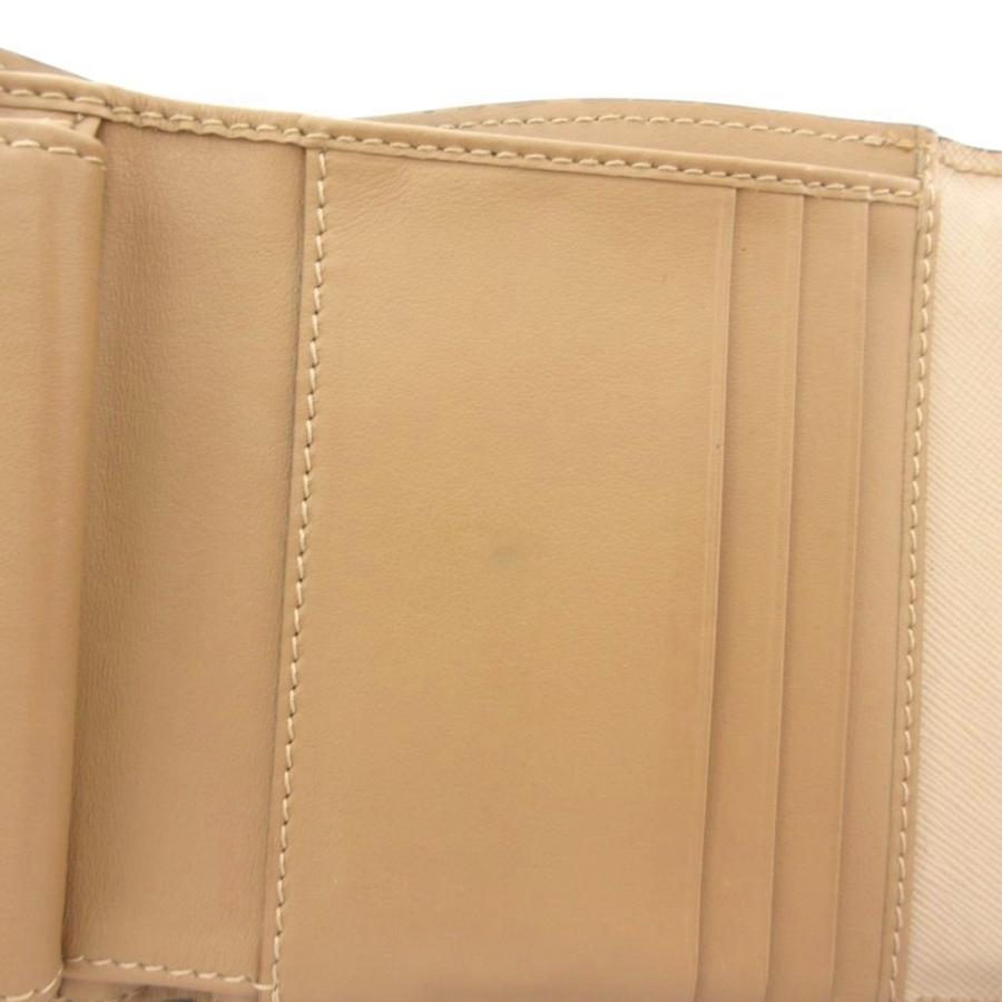 MARNI（マルニ） 三つ折り財布 ウォレット レザー バイカラー 黒