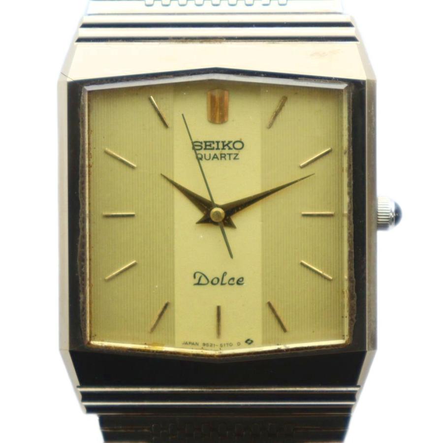 セイコー SEIKO 9521-5170 ドルチェ 腕時計 ウォッチ クォーツ ロゴ