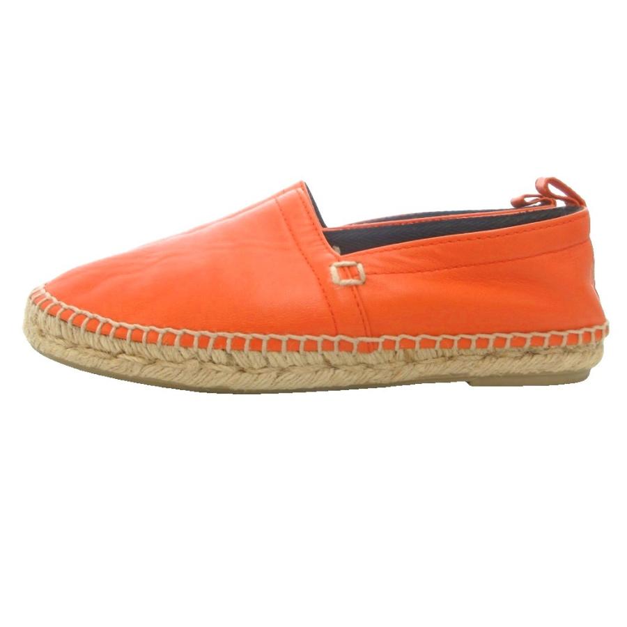 LOEWE（ロエベ） エスパドリーユ スリッポン アナグラム 36 オレンジ