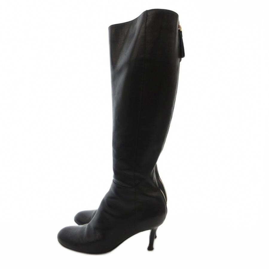 Sergio rossi（セルジオロッシ） ロングブーツ レザー ピンヒール