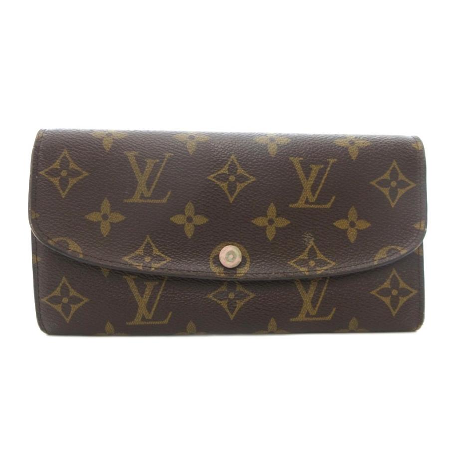 ルイヴィトン ポルトフォイユ 長財布 折り財布 二つ折り財布 モノグラム レザー LOUIS VUITTON（ルイ・ヴィトン） ポルトフォイユ・エミリー 長財布 二