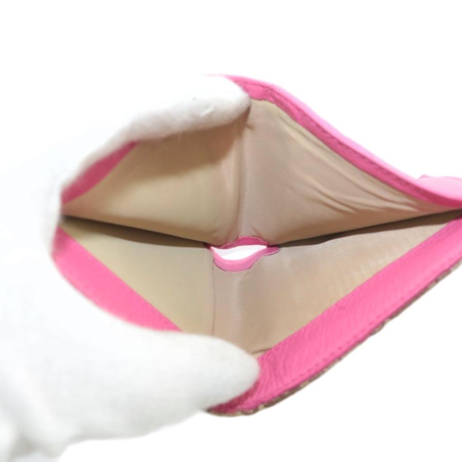 ディオール Dior 財布 二つ折り キャンバス レザー トロッター柄 W