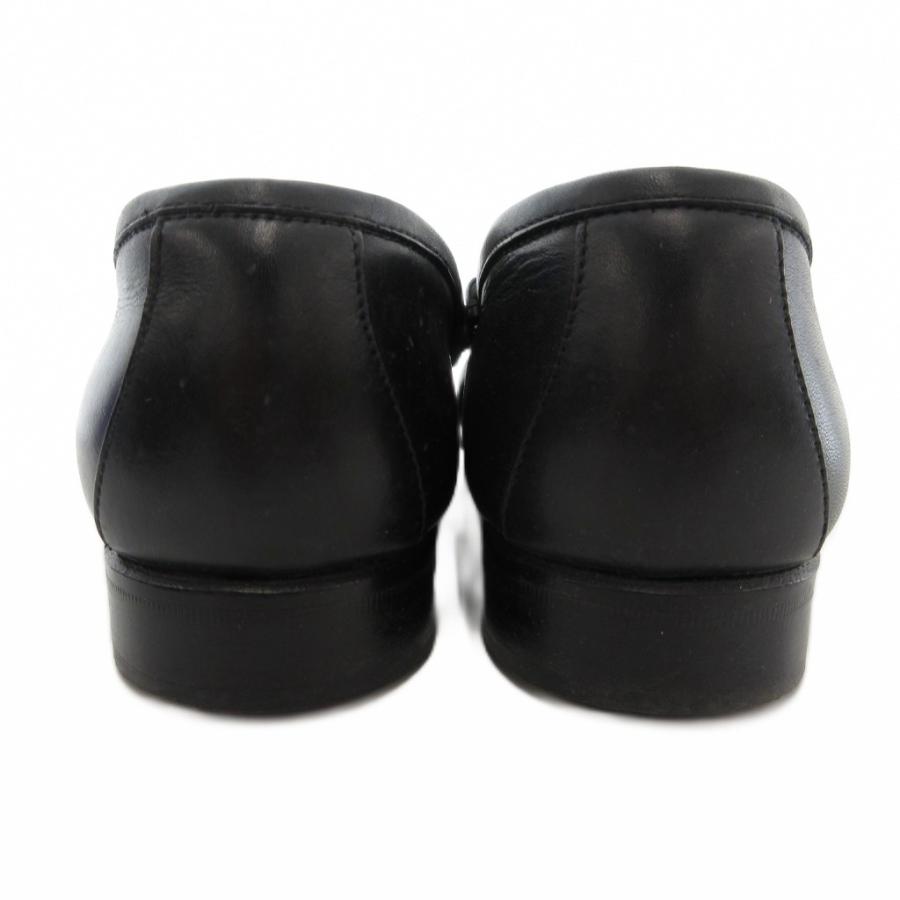 GUCCI（グッチ） ホースビットローファー モカシン レザー 37.5 黒