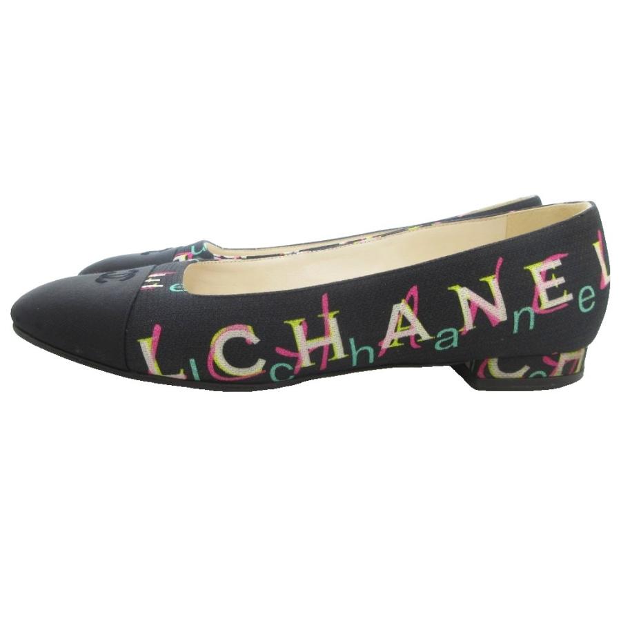 CHANEL（シャネル） ファブリックフラットシューズ パンプス ココ