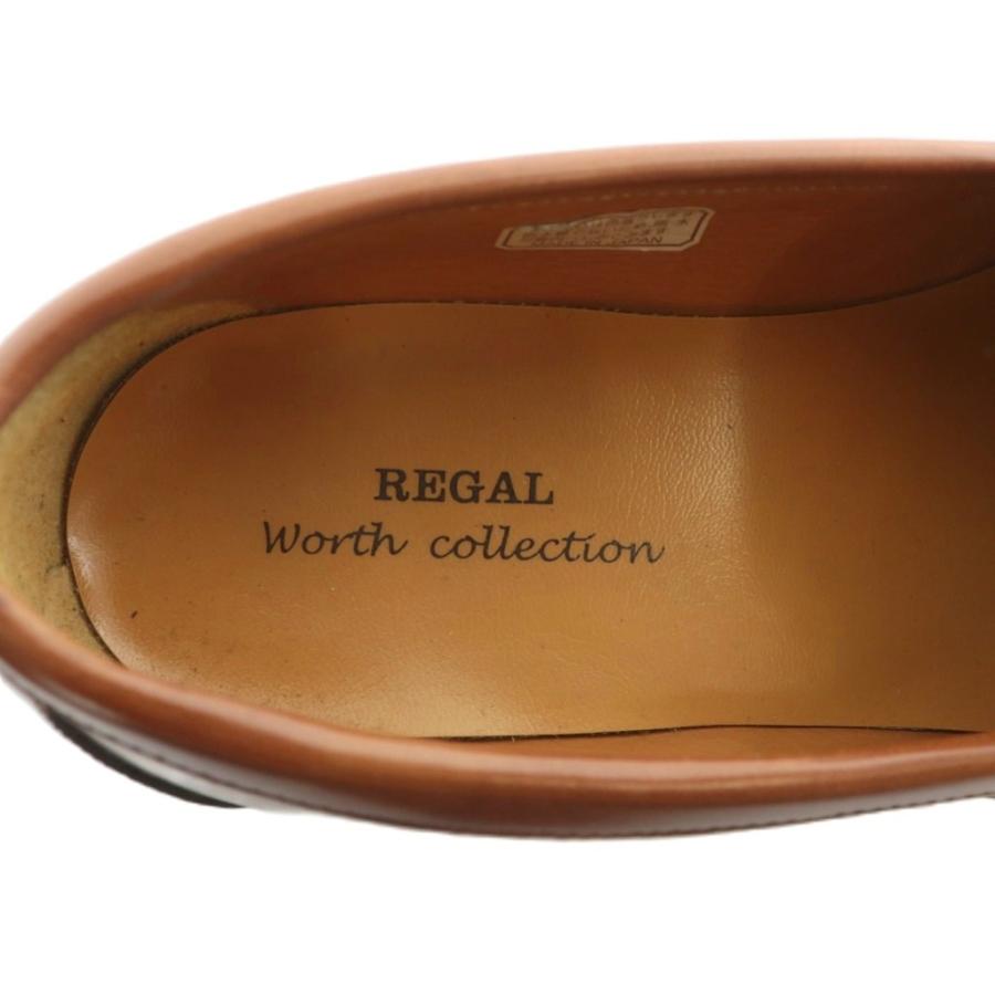 REGAL（リーガル） タッセルローファー レザー ラウンドトゥ Uチップ
