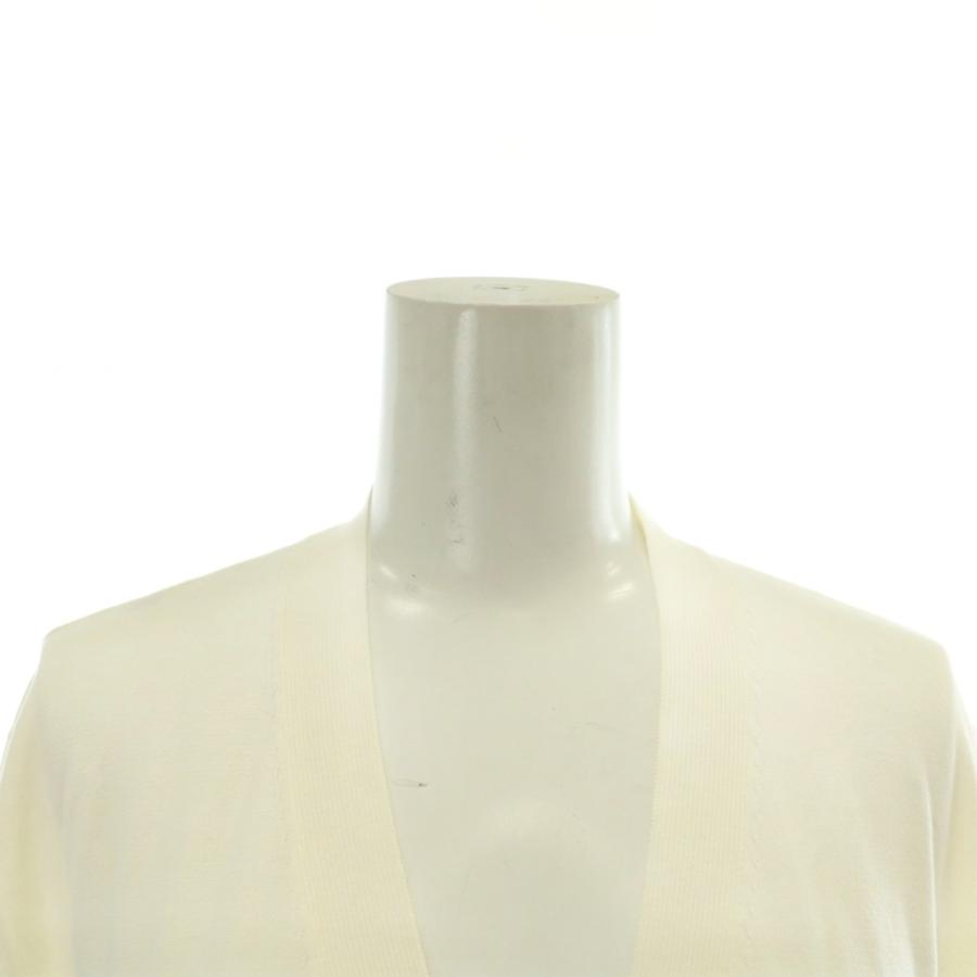 HERMES（エルメス） ロング カーディガン コットン ニット 長袖 V  