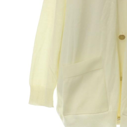 HERMES（エルメス） ロング カーディガン コットン ニット 長袖 V  