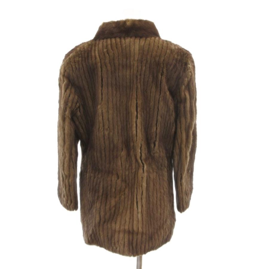 マジェスティックファー MAJESTIC FUR ミンクファーコート リボン 