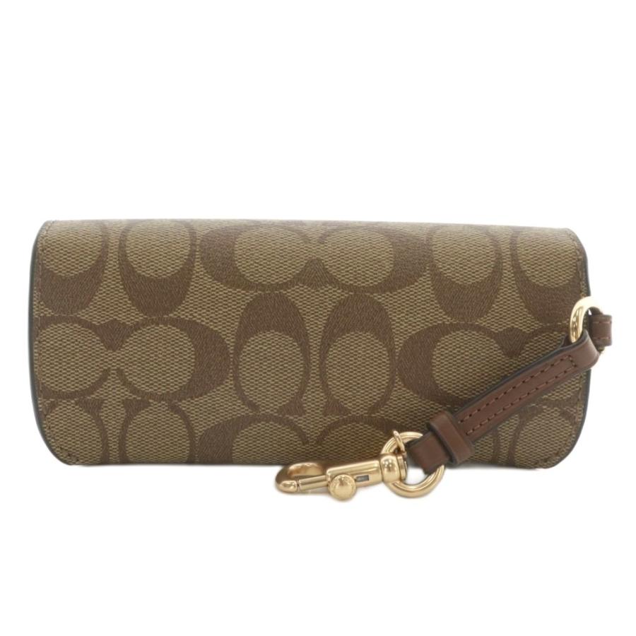 コーチ　COACH レザー メガネケース ブラウン*超レア コーチ COACH レザー メガネケース ブラウン COACH（コーチ